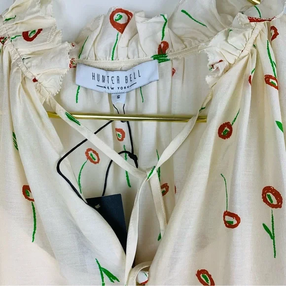 New Hunter Bell Merritt Dress Abstract Floral - Picture 10 of 10